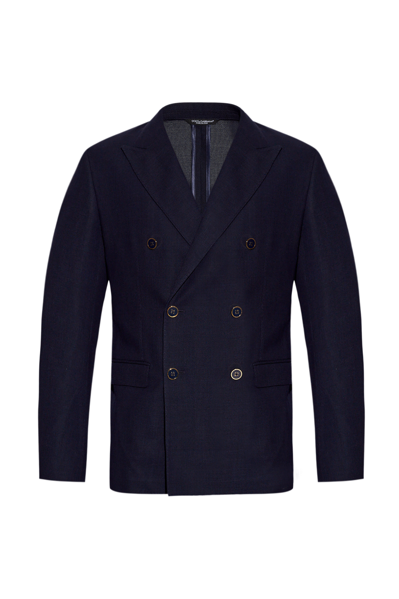 VIP【関税送料無料】希少 DOLCE & GABBANA NAVY BLUE BLAZER Navy blue Double-breasted blazer Dolce & Gabbana - Vitkac AS
